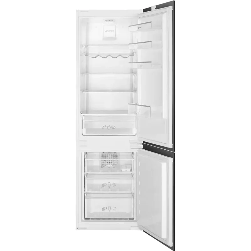 Frigorífico Combinado Smeg C3170NE - NF, 178x54cm, E