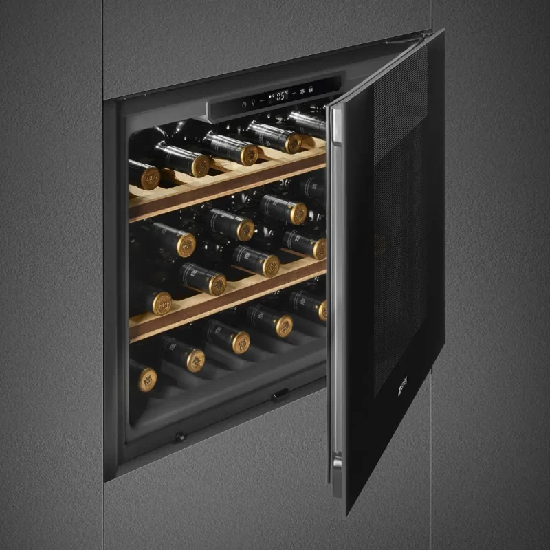 Garrafeira Smeg CVI121B3 - Linea, Preta, Rever. 60x45cm, F - Image 2