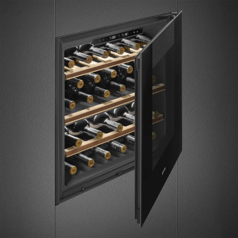 Garrafeira Smeg CVI129B3 - Linea, Preta, Rever. 60x60cm, G - Image 3