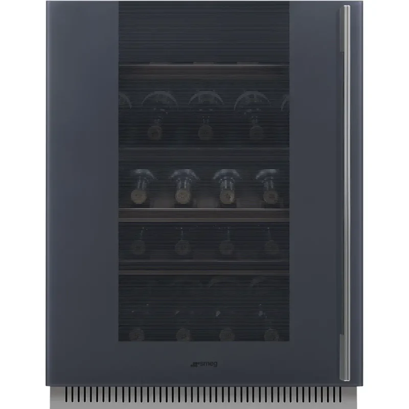 Garrafeira Smeg CVI138LG - Linea, Neptune Grey, Esq, 82cm, G