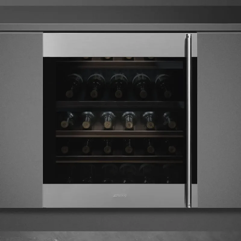 Garrafeira Smeg CVI338LX3 - Classica, Esq, 82cm, G