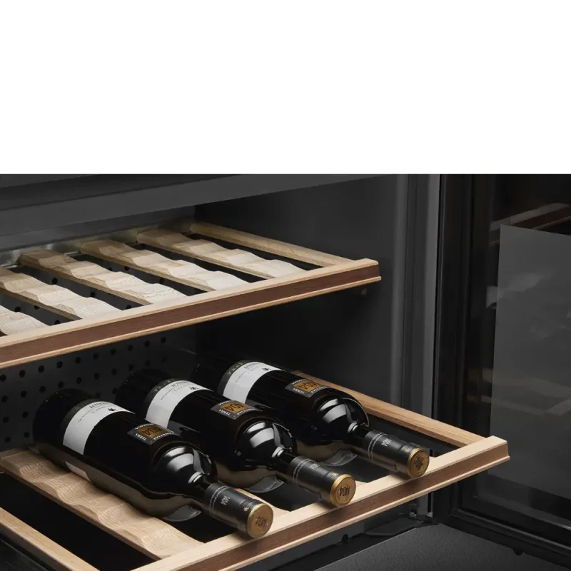 Garrafeira Smeg CVI621RWNR3 - DSN, Preta, Rever. 60x45cm, Connect, F - Image 6