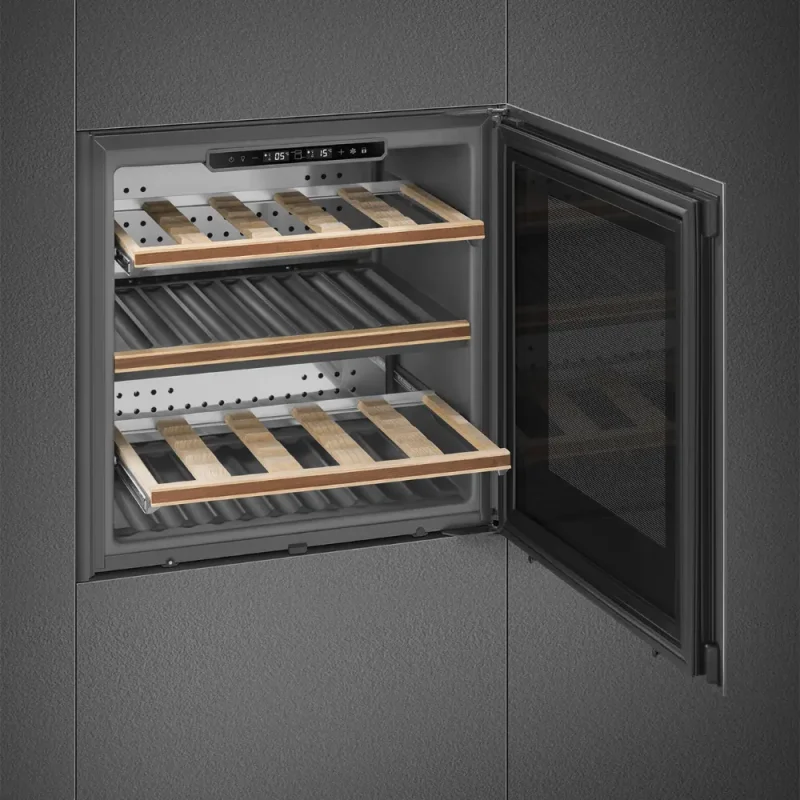 Garrafeira Smeg CVI629NR3 - DSN, Preta, Rever. 60x60cm, G - Image 2