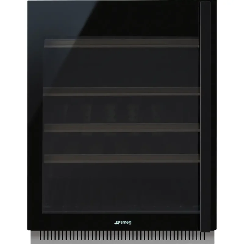 Garrafeira Smeg CVI638LN3 - DSN, Preta, Esq, 82cm, G
