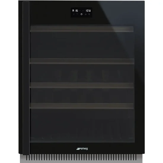 Garrafeira Smeg CVI638RWN3 - DSN, Preta, Dta, 82cm, Connect, G