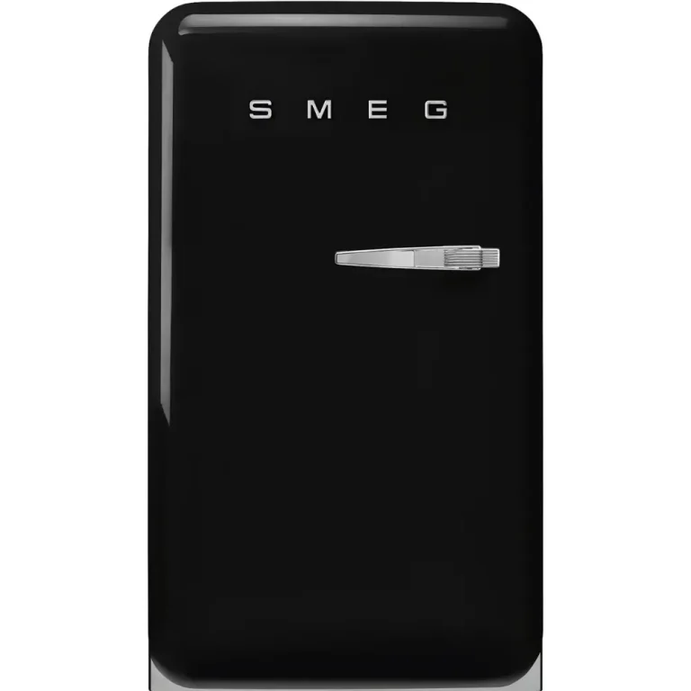 Frigorífico Smeg FAB10LBL6 - Anni 50, Preto, Esq, 97cm, D