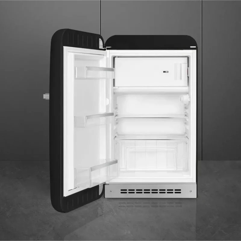 Frigorífico Smeg FAB10LBL6 - Anni 50, Preto, Esq, 97cm, D - Image 5