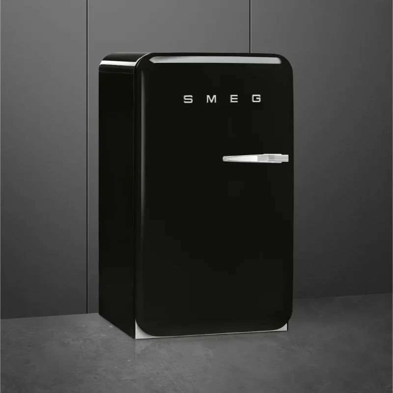 Frigorífico Smeg FAB10LBL6 - Anni 50, Preto, Esq, 97cm, D - Image 6