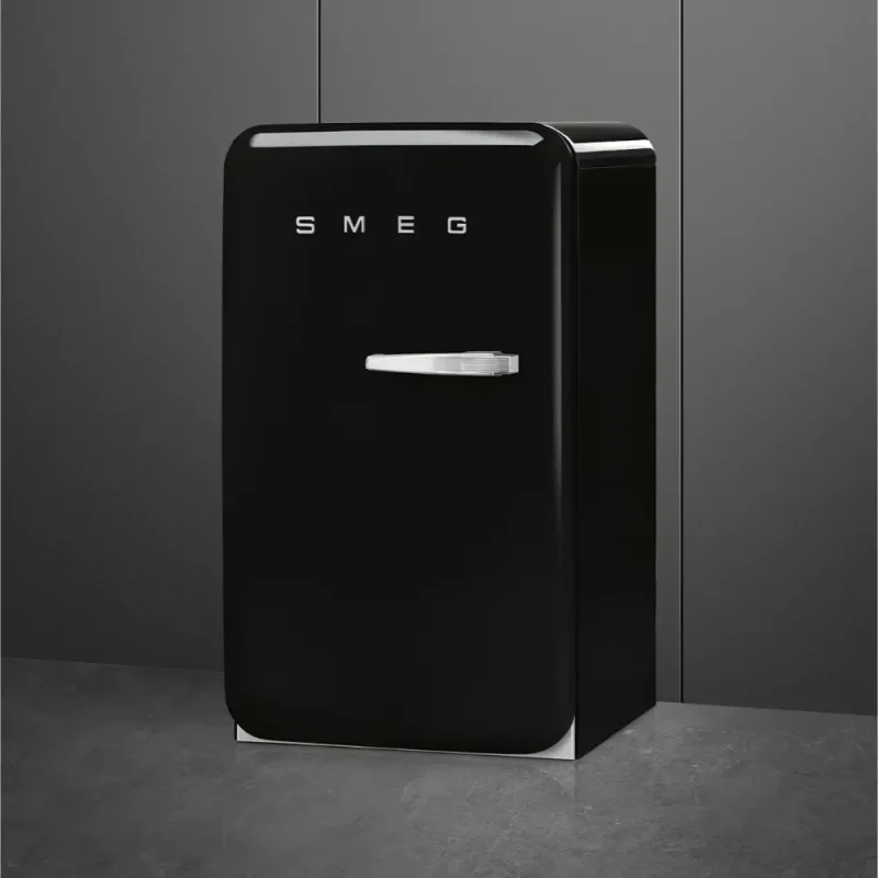 Frigorífico Smeg FAB10LBL6 - Anni 50, Preto, Esq, 97cm, D - Image 7