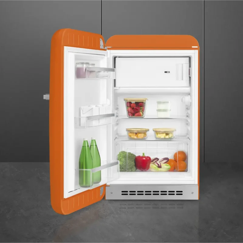 Frigorífico Smeg FAB10LOR6 - Anni 50, Laranja, Esq, 97cm, D - Image 3