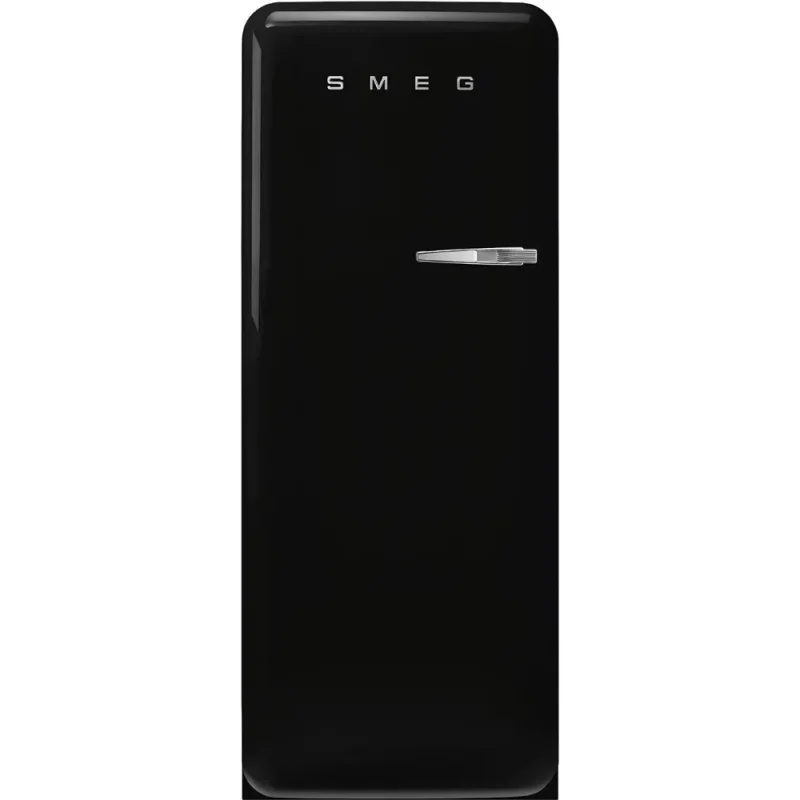 Frigorífico Smeg FAB28LBL5 - Anni 50, Preto, Esq, 153cm, D