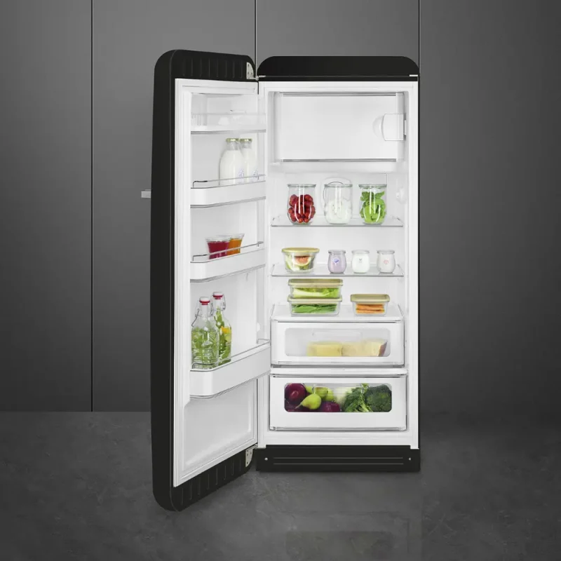 Frigorífico Smeg FAB28LBL5 - Anni 50, Preto, Esq, 153cm, D - Image 3