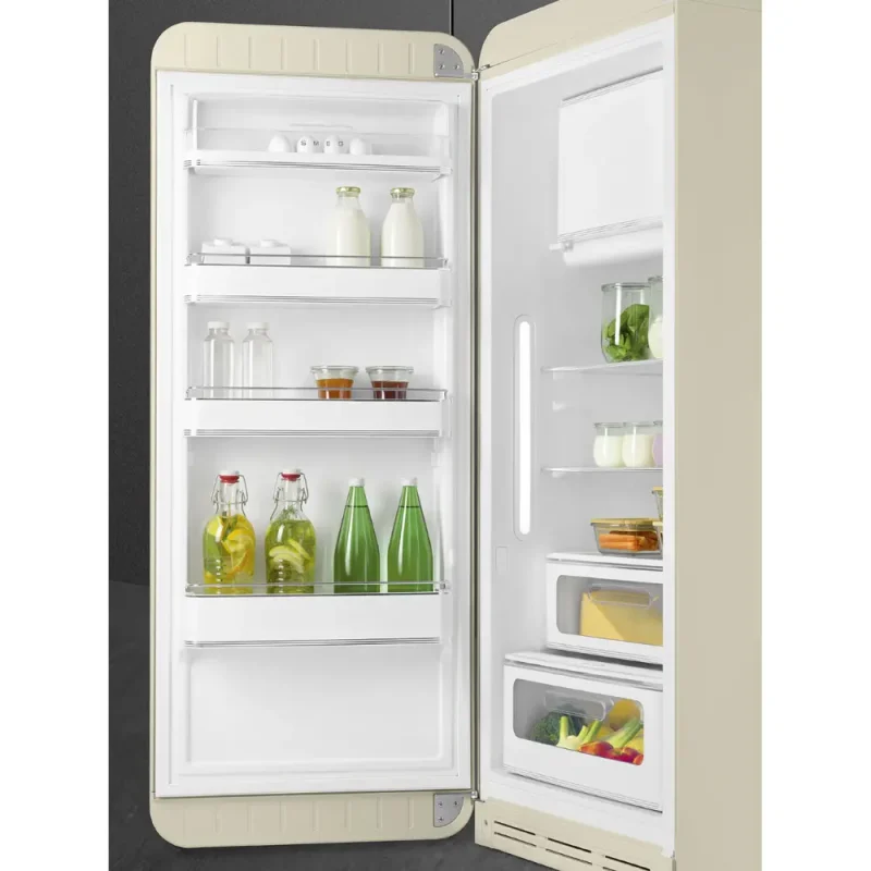 Frigorífico Smeg FAB28LCR5 - Anni 50, Creme, Esq, 153cm, D - Image 2