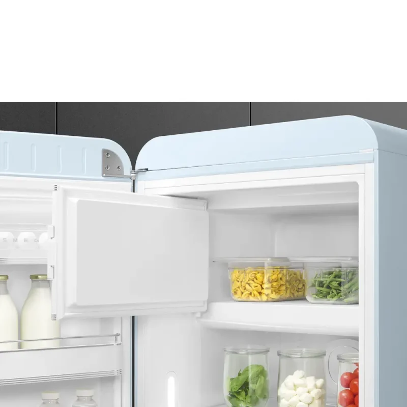Frigorífico Smeg FAB28LPB5 - Anni 50, Azul céu, Esq, 153cm, D - Image 5