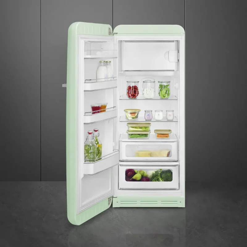 Frigorífico Smeg FAB28LPG5 - Anni 50, Verde água, Esq, 153cm, D - Image 3