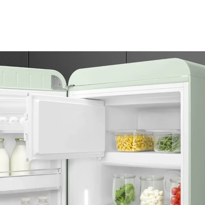 Frigorífico Smeg FAB28LPG5 - Anni 50, Verde água, Esq, 153cm, D - Image 4