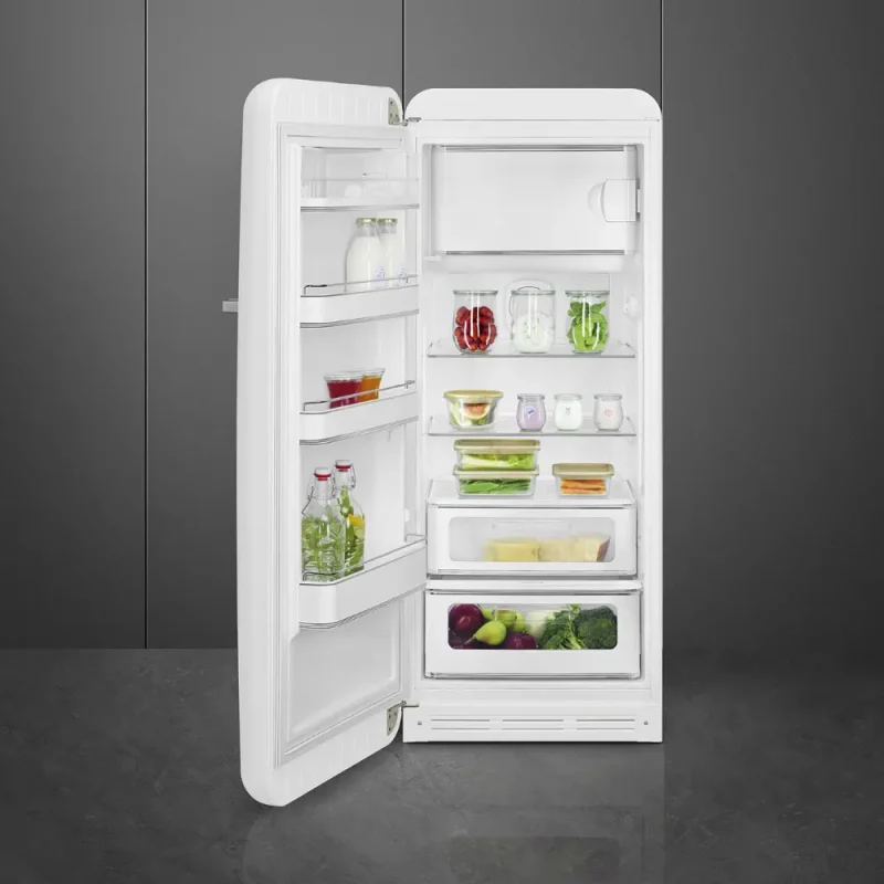 Frigorífico Smeg FAB28LWH5 - Anni 50, Branco, Esq, 153cm, D - Image 3