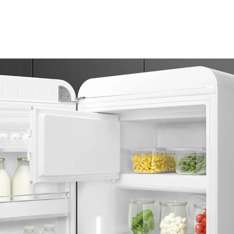 Frigorífico Smeg FAB28LWH5 - Anni 50, Branco, Esq, 153cm, D - Image 4