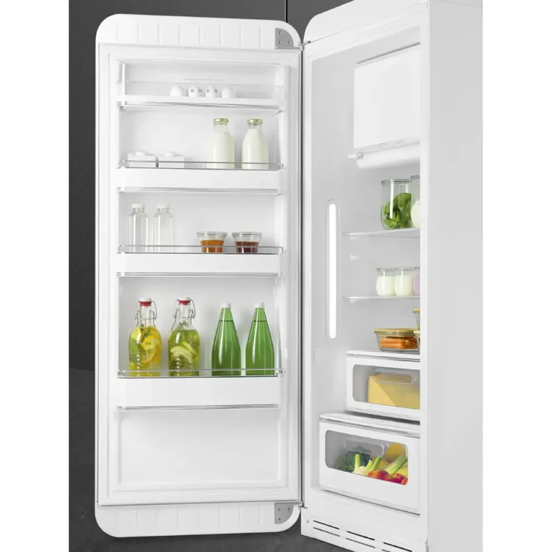 Frigorífico Smeg FAB28LWH5 - Anni 50, Branco, Esq, 153cm, D - Image 2