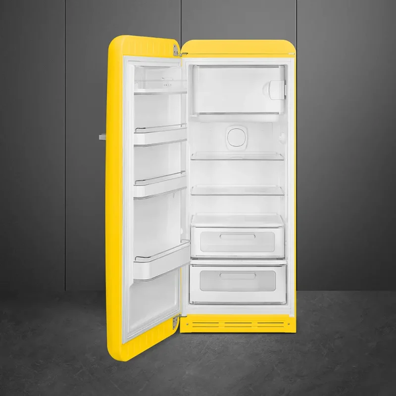 Frigorífico Smeg FAB28LYW5 - Anni 50, Amarelo, Esq, 153cm, D - Image 2