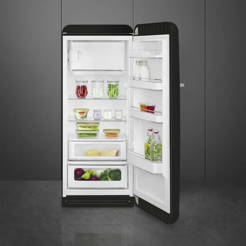 Frigorífico Smeg FAB28RBL5 - Anni 50, Preto, Dta, 153cm, D - Image 2