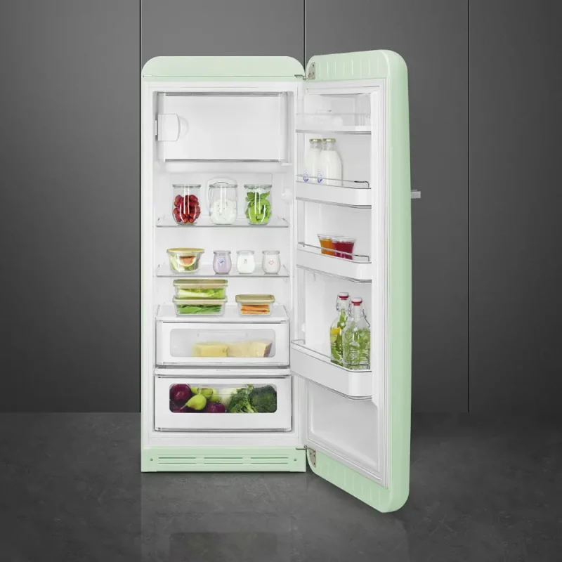 Frigorífico Smeg FAB28RPG5 - Anni 50, Verde água, Dta, 153cm, D - Image 2