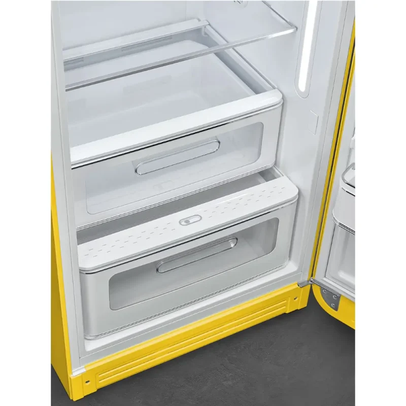 Frigorífico Smeg FAB28RYW5 - Anni 50, Amarelo, Dta, 153cm, D - Image 4