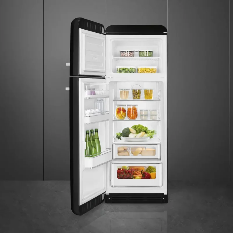 Frigorífico Smeg FAB30LBL5 - Anni 50, Preto, Esq, 172cm, D - Image 2