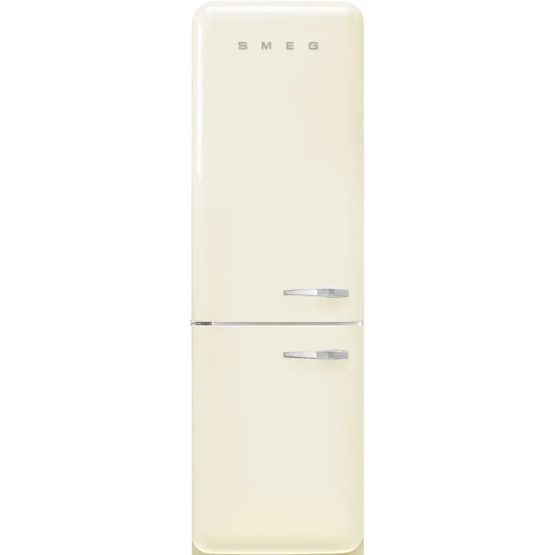 Frigorífico Combinado Smeg FAB32LCR5 - Anni 50, Creme, Esq, 197cm, D