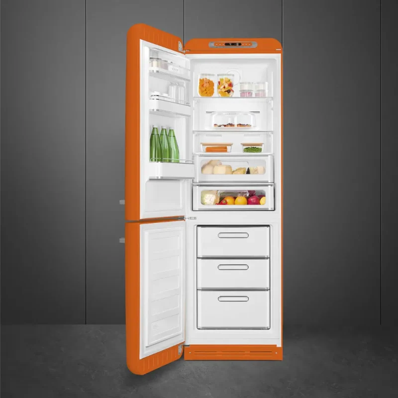 Frigorífico Combinado Smeg FAB32LOR5 - Anni 50, Laranja, Esq, 197cm, D - Image 2