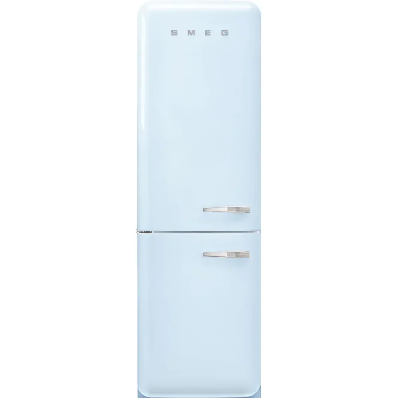 Frigorífico Combinado Smeg FAB32LPB5 - Anni 50, Azul céu, Esq, 197cm, D