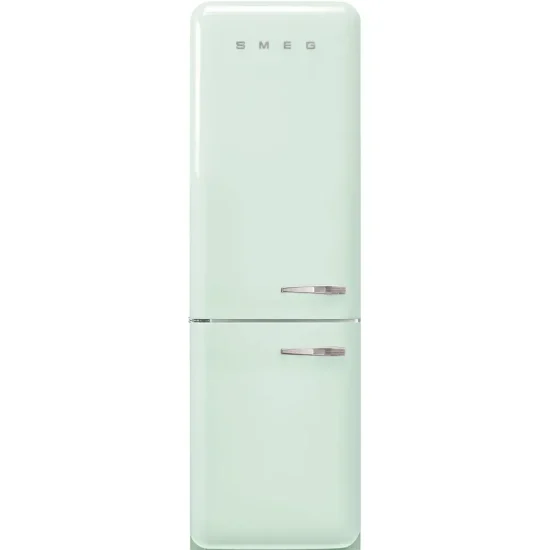 Frigorífico Combinado Smeg FAB32LPG5 - Anni 50, Verde água, Esq, 197cm, D