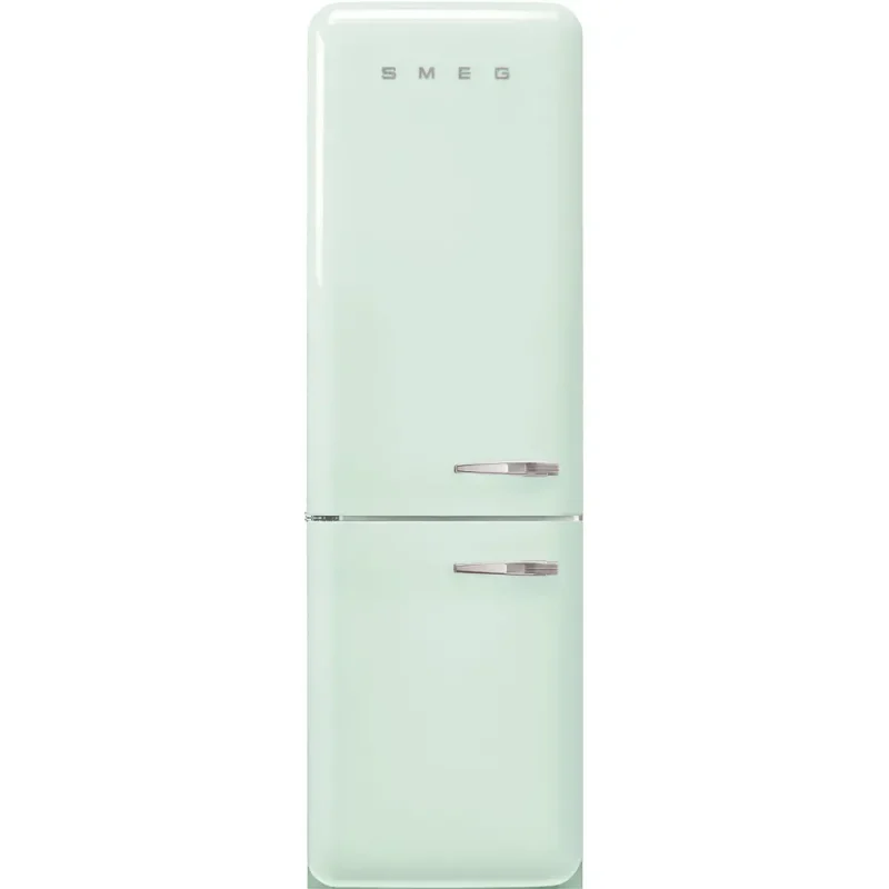 Frigorífico Combinado Smeg FAB32LPG5 - Anni 50, Verde água, Esq, 197cm, D