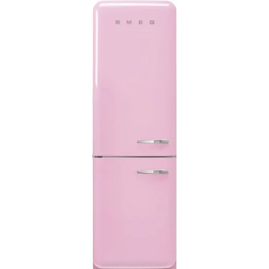 Frigorífico Combinado Smeg FAB32LPK5 - Anni 50, Rosa, Esq, 197cm, D