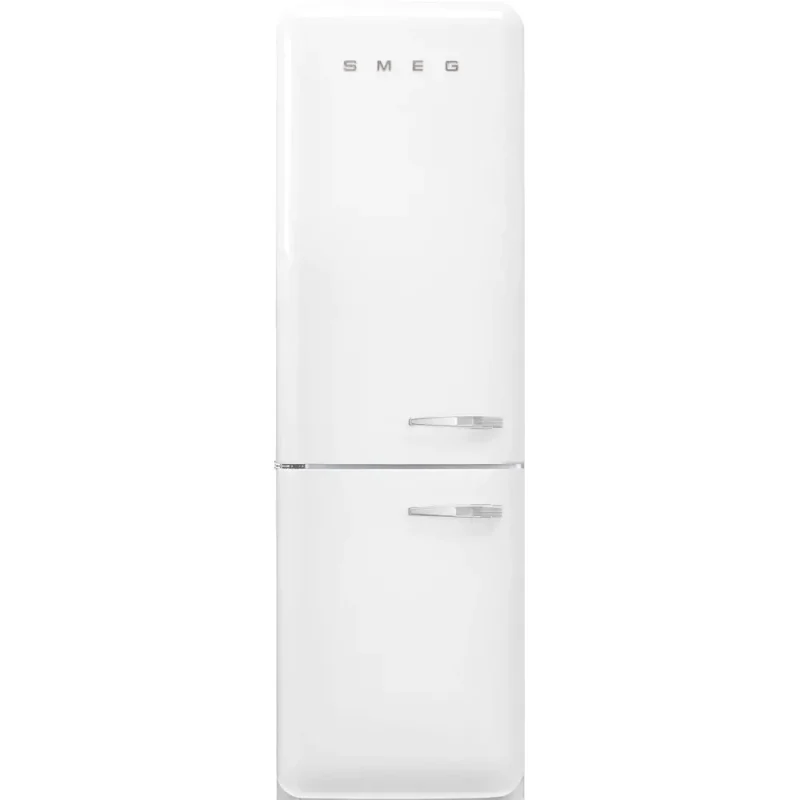 Frigorífico Combinado Smeg FAB32LWH5 - Anni 50, Branco, Esq, 197cm, D