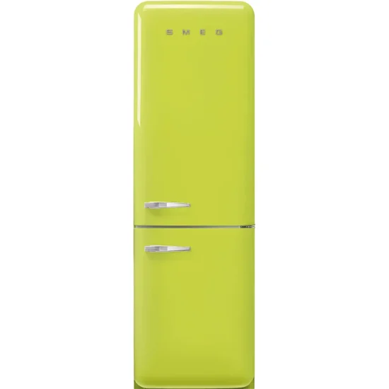 Frigorífico Combinado Smeg FAB32RLI5 - Anni 50, Verde Maçã, Dta, 197cm, D