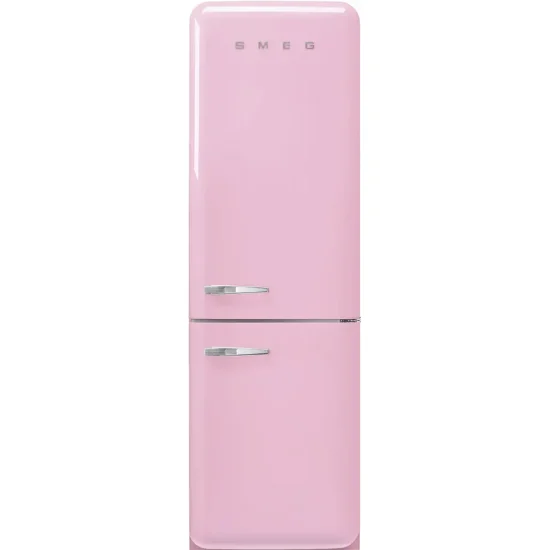 Frigorífico Combinado Smeg FAB32RPK5 - Anni 50, Rosa, Dta, 197cm, D