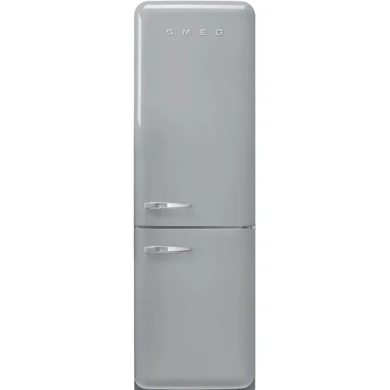Frigorífico Combinado Smeg FAB32RSV5 - Anni 50, Cinza,Dta, 197cm, D