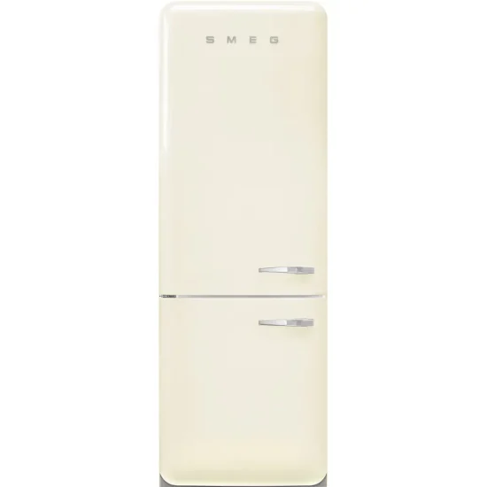 Frigorífico Combinado Smeg FAB38LCR5 - Anni 50, Creme, Esq, 205cm, E