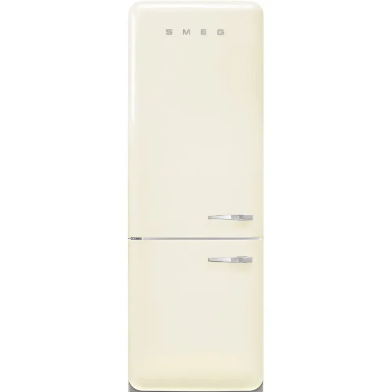 Frigorífico Combinado Smeg FAB38LCR5 - Anni 50, Creme, Esq, 205cm, E