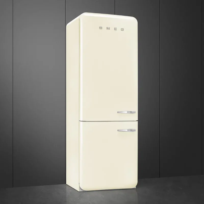 Frigorífico Combinado Smeg FAB38LCR5 - Anni 50, Creme, Esq, 205cm, E - Image 3