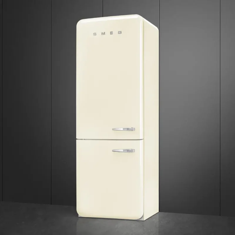 Frigorífico Combinado Smeg FAB38LCR5 - Anni 50, Creme, Esq, 205cm, E - Image 4