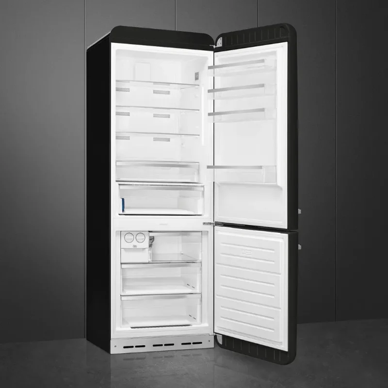 Frigorífico Combinado Smeg FAB38RBL5 - Anni 50, Preto, Dta, 205cm, E - Image 3