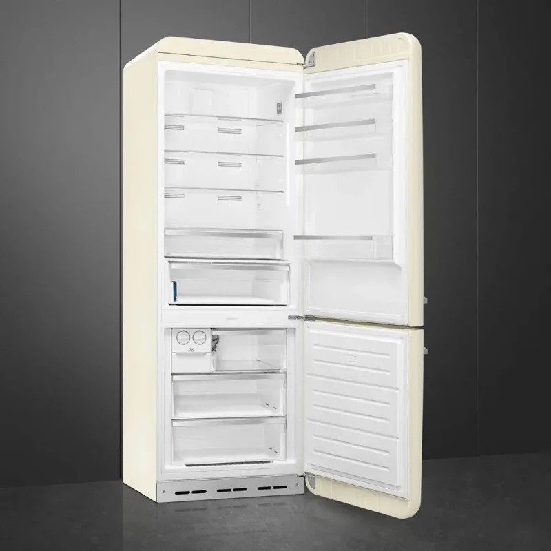Frigorífico Combinado Smeg FAB38RCR5 - Anni 50, Creme, Dta, 205cm, E - Image 3