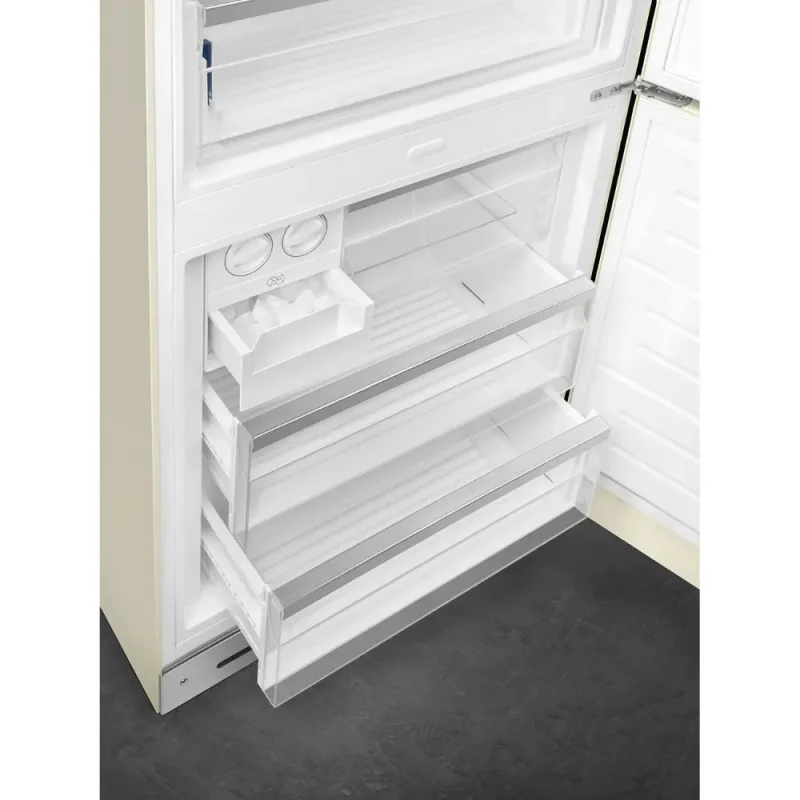 Frigorífico Combinado Smeg FAB38RCR5 - Anni 50, Creme, Dta, 205cm, E - Image 10
