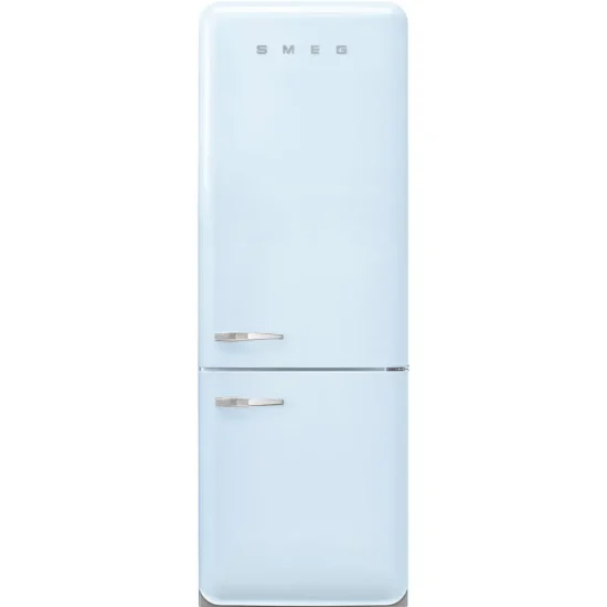 Frigorífico Combinado Smeg FAB38RPB5 - Anni 50, Azul céu, Dta, 205cm, E