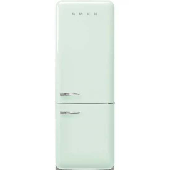 Frigorífico Combinado Smeg FAB38RPG5 - Anni 50, Verde água, Dta, 205cm, E