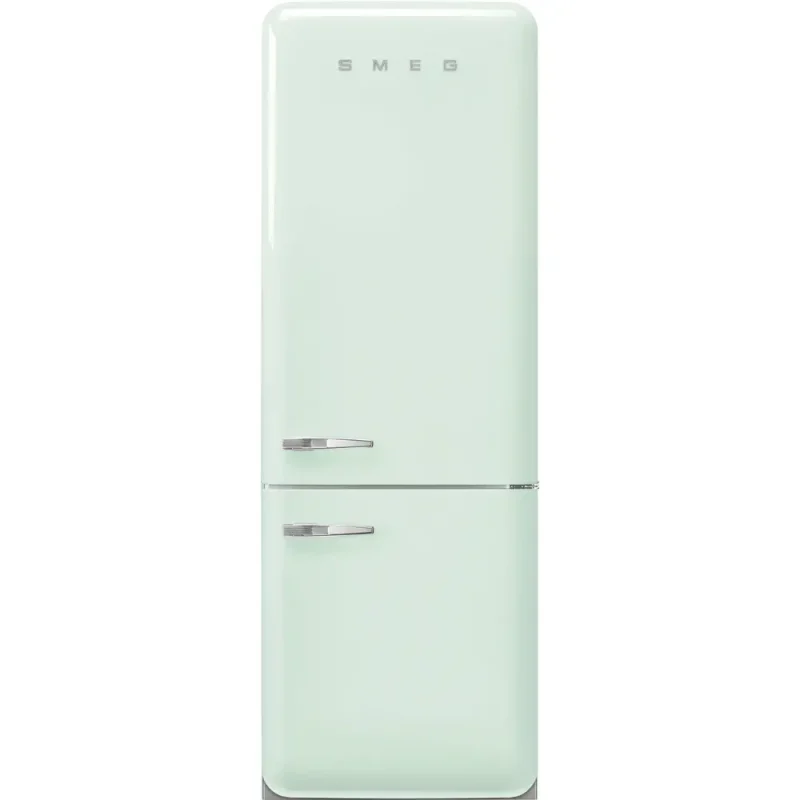 Frigorífico Combinado Smeg FAB38RPG5 - Anni 50, Verde água, Dta, 205cm, E