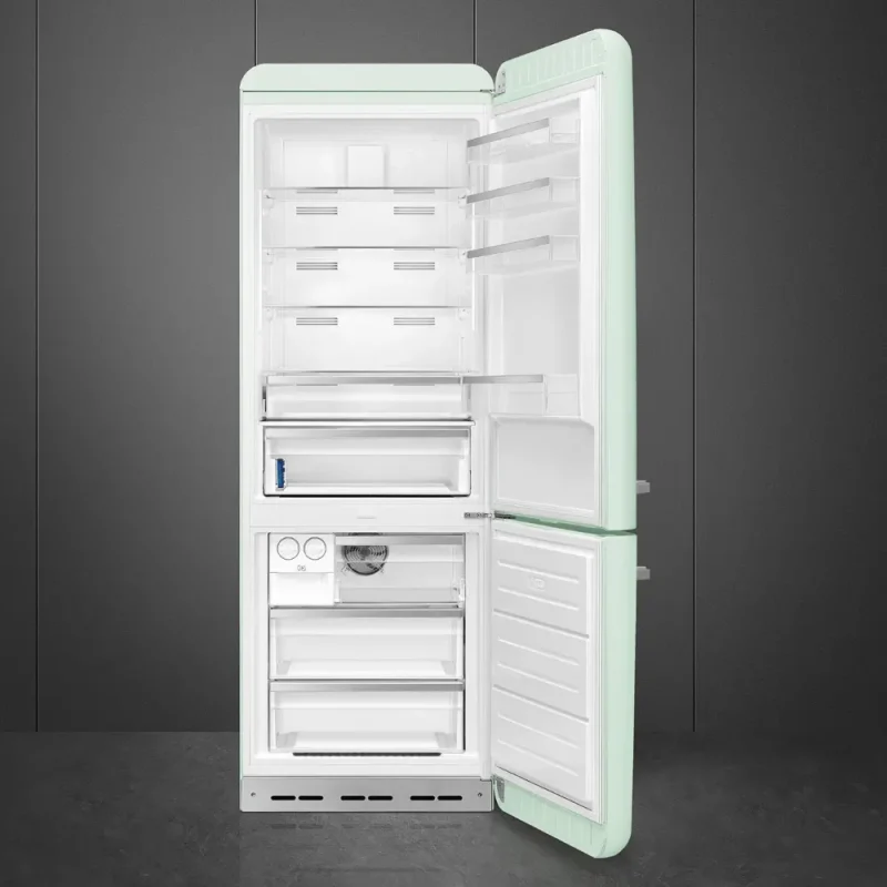 Frigorífico Combinado Smeg FAB38RPG5 - Anni 50, Verde água, Dta, 205cm, E - Image 2