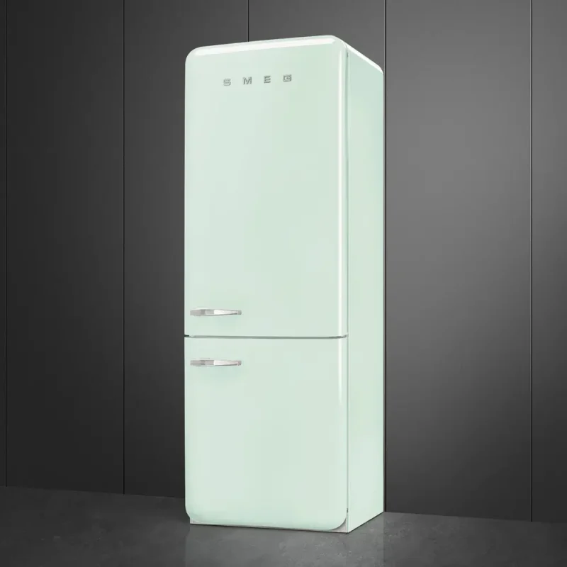 Frigorífico Combinado Smeg FAB38RPG5 - Anni 50, Verde água, Dta, 205cm, E - Image 4
